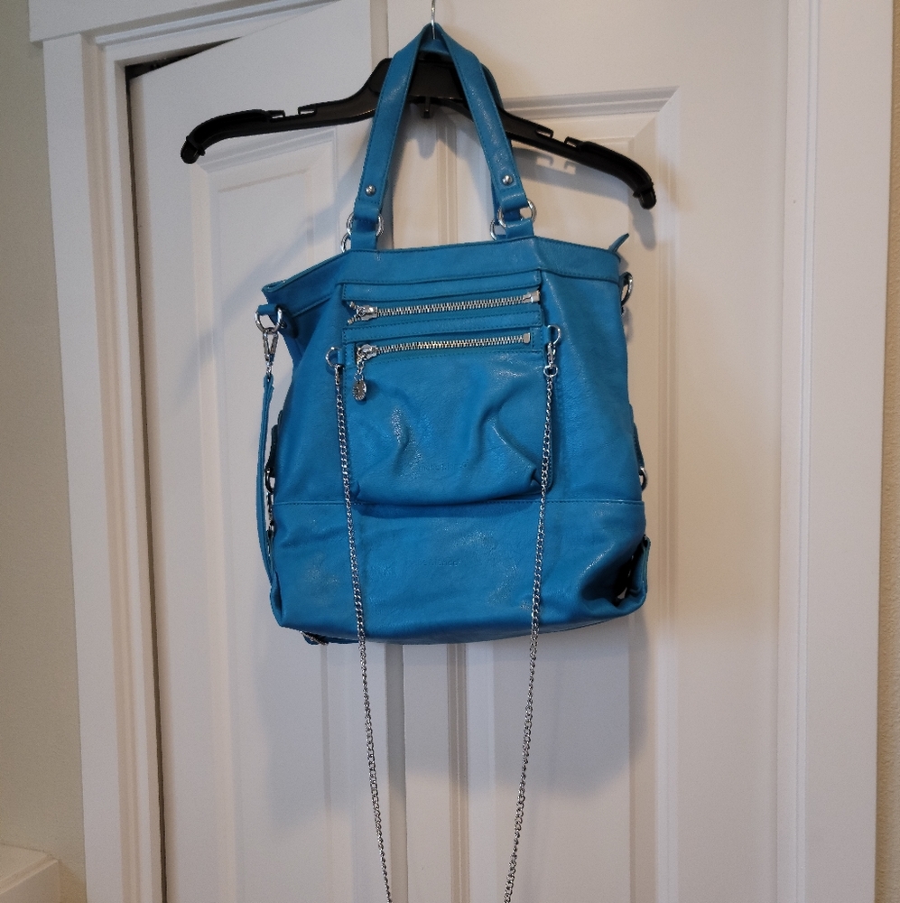 Melie Bianco purse/ with small purse that detaches /Vegan leather/ like new.